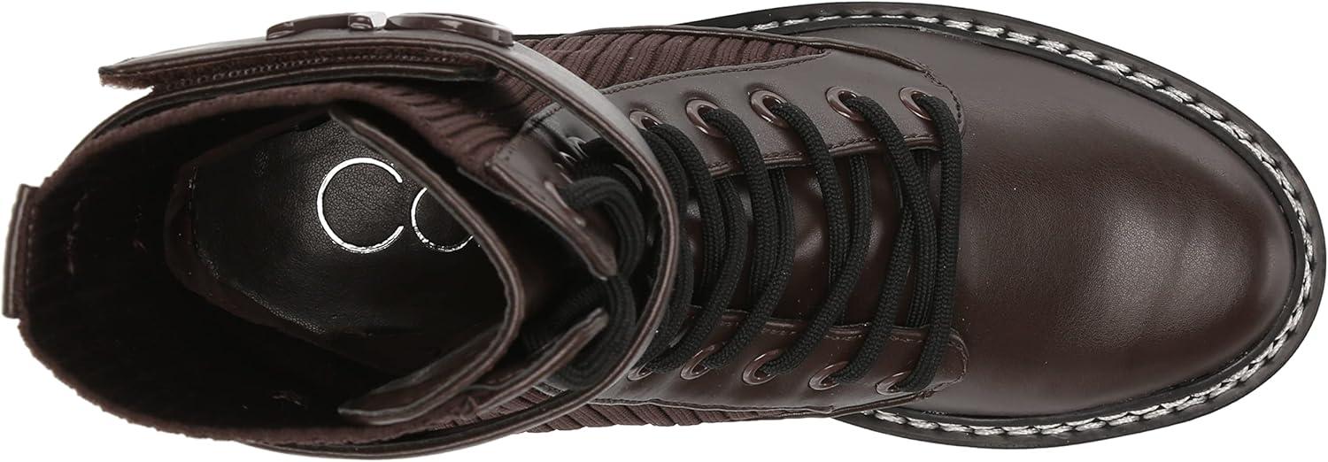 imageCalvin Klein Womens Arabel2 Combat BootDark Brown