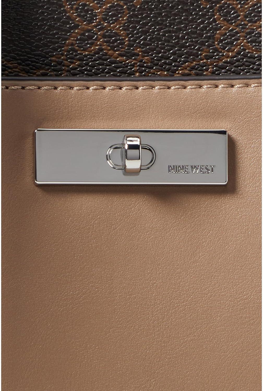 imageNine West Harmon Swing PackBrown LogoLatte