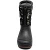 BOGS Unisex-Child Snow Shell Zip-Camo Texture (Toddler/Little Big Kid) Boot(Black Multi)