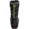 BOGS Unisex-Child Snow Shell Zip-Camo Texture (Toddler/Little Big Kid) Boot(Black Multi)
