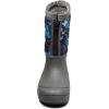 BOGS Unisex-Child Snow Shell Zip-Camo Texture (Toddler/Little Big Kid) Boot(Gray Multi)
