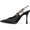 Steve Madden Womens Bri(Black Satin)