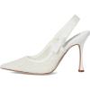 Steve Madden Womens Bri(White Lace Pearl)
