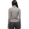 prAna Women’s Foundation Rib Turtleneck(Heather Grey)