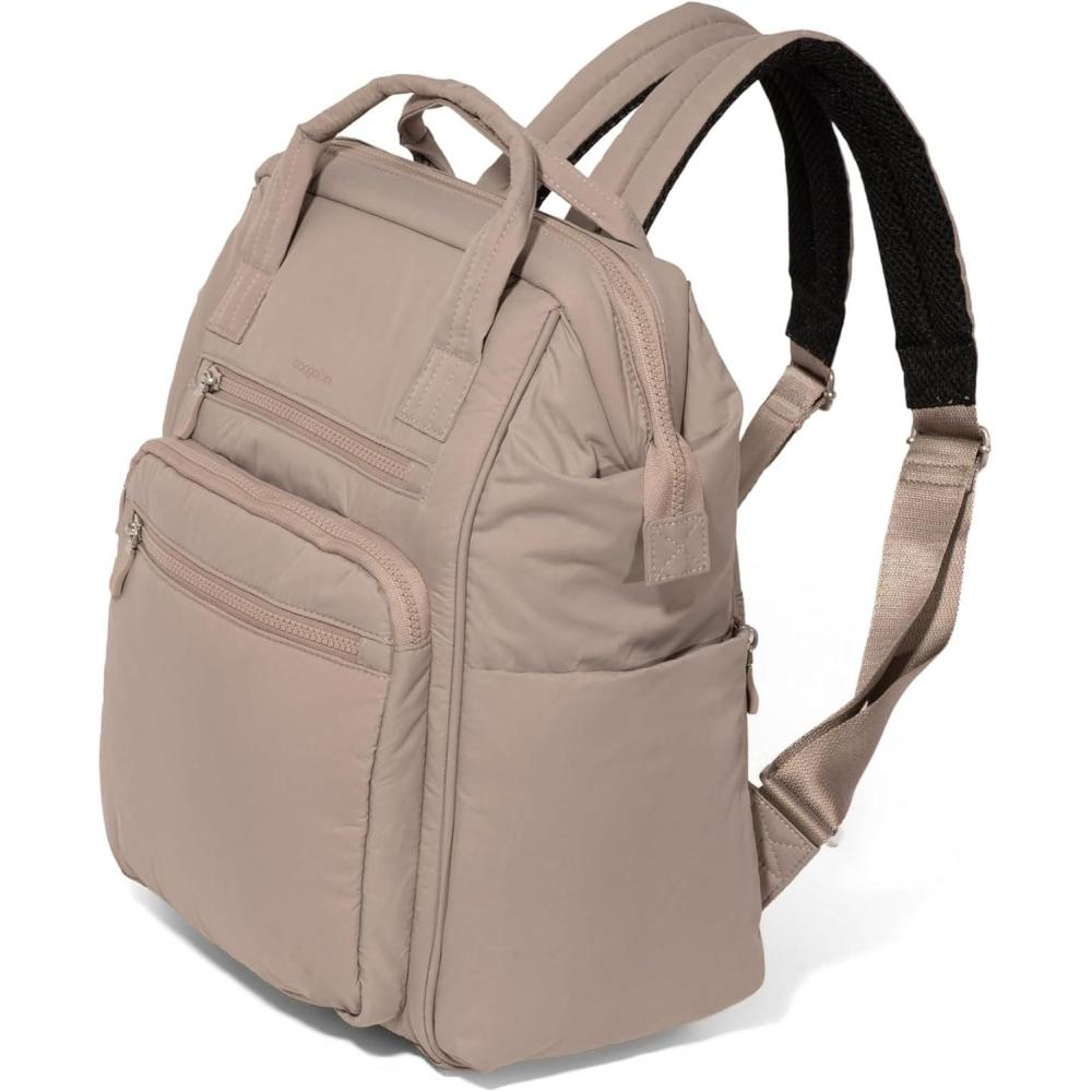 imageBaggallini Chelsea Laptop Backpack Cornflower TwillMoonrock Puff