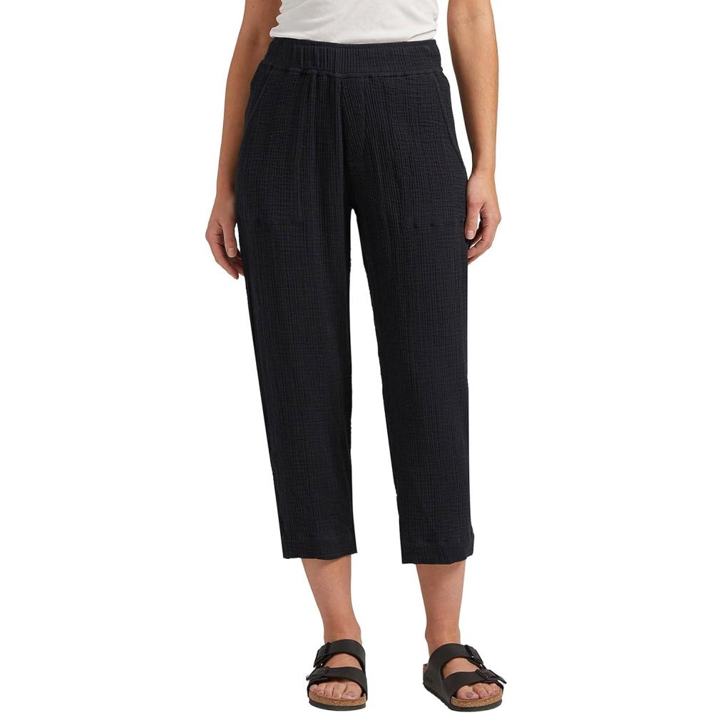 imageJag Jeans Womens Pullon High Rise PantLegacyBlack