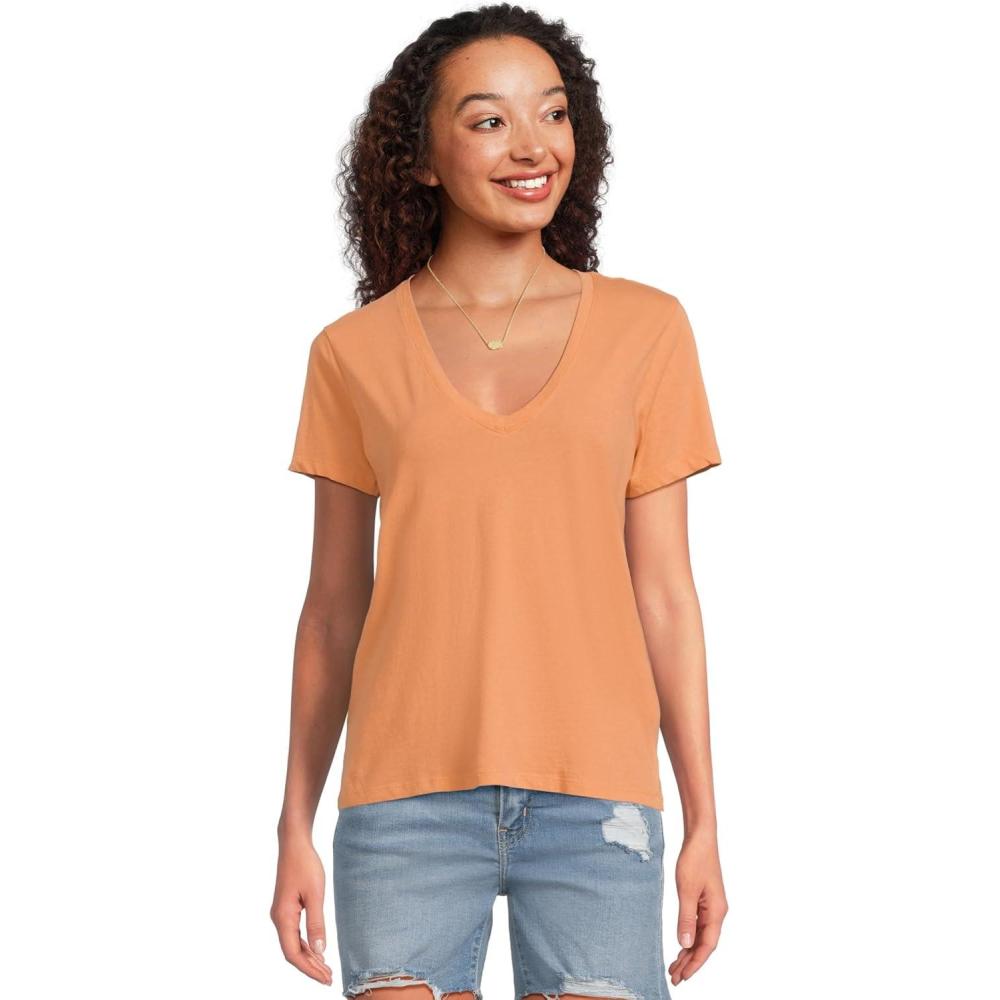 imageMadewell Womens Northside VNeck TeeFaded Sunset