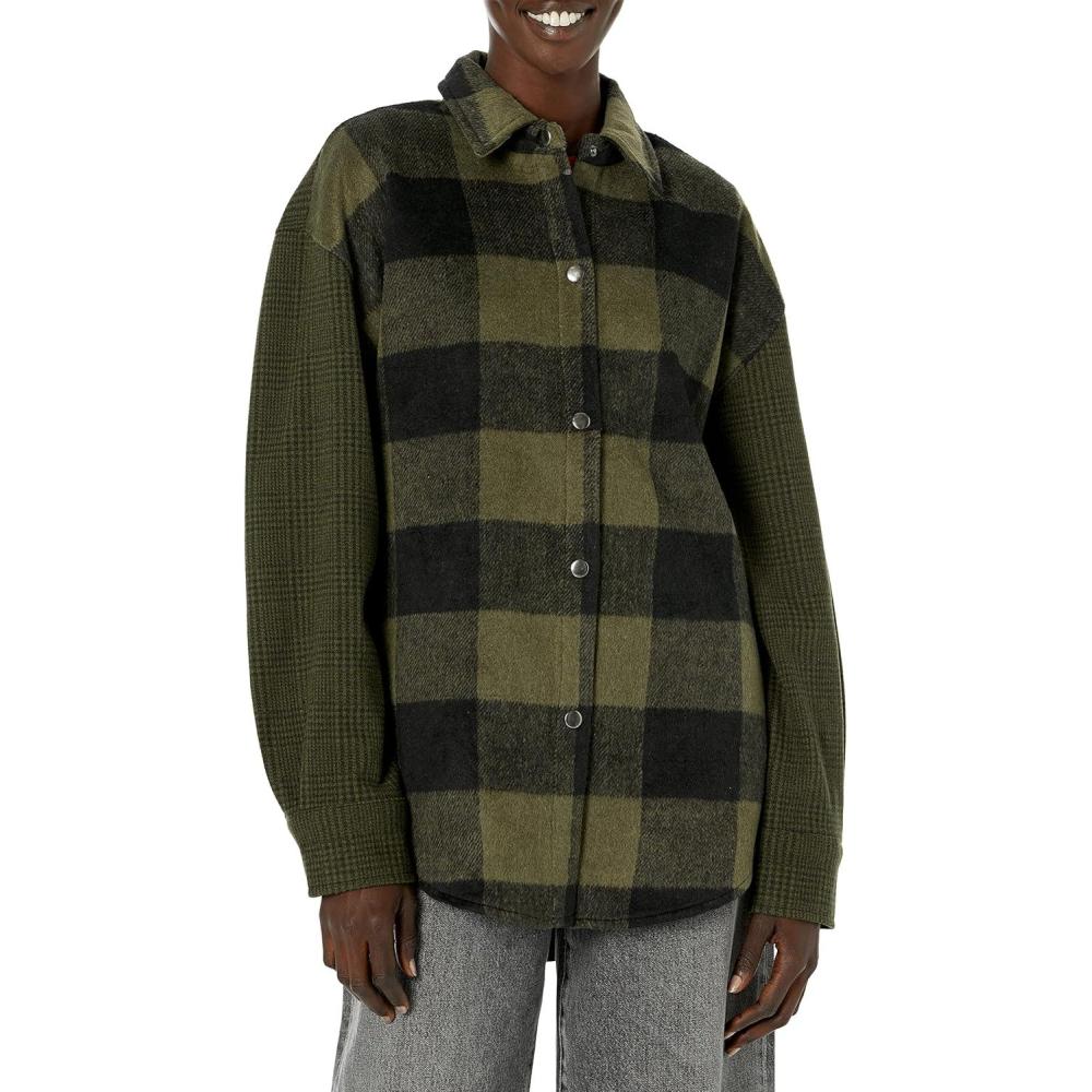 imageSteve Madden Womens Sophia ShacketSage