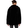 [BLANKNYC] Womens Faux Fur Coat(Black)