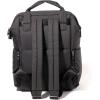 Baggallini Chelsea Laptop Backpack, Cornflower Twill(Black Puff)