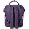 Baggallini Chelsea Laptop Backpack, Cornflower Twill(Deep Grape Twill)
