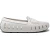 Floafers Womens Posh Driver 2.0(Bright White/Harbor Mist Grey)