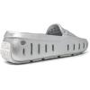 Floafers Womens Posh Driver 2.0(Silver Metallic/Bright White)
