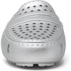 Floafers Womens Posh Driver 2.0(Silver Metallic/Bright White)