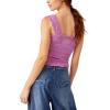 Free People Womens Love Letter Cami(Violet)