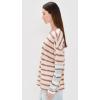 Free People Womens Nina Stripe Long Sleeve(Neutral Combo)