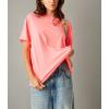 Free People Women’s Nina Tee(Fluorescent Coral)