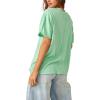 Free People Women’s Nina Tee(Glass Grass)