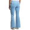 Juicy Couture Womens Heritage Low Rise Snap Pocket Easy Fit Track Pants(Heritage Blue)