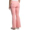 Juicy Couture Womens Heritage Low Rise Snap Pocket Easy Fit Track Pants(Strawberry Ice)