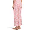 Lilly Pulitzer Women’s Brawley Linen Crop Pants(Resort White Lovely Long Stems)