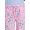 Lilly Pulitzer Women’s Brawley Linen Crop Pants(Rousseau Pink Barefoot Beachcombers)