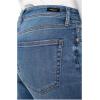 Liverpool Womens Marley Mid-Rise Girlfriend Cuffed Jeans 30″ Uncuffed/ 27″ Cuffed Inseam(Campus)