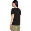 Madewell Women’s Northside V-Neck Tee(Jet Black)