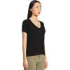 Madewell Women’s Northside V-Neck Tee(Jet Black)