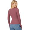 Madewell Women’s Reg Length V Neck(Pressed Grape)