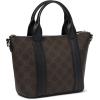 Nine West Kyndall Mini Tote(Brown Logo/Black)
