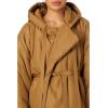 Norma Kamali womens Hooded Sleeping Bag Jacket W/Drawstrings(Woods)