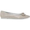 Steve Madden Women’s Elina Ballet Flat(Rhinestone)