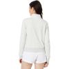 TravisMathew womens Cloud 1/2 Zip(Heather Light Grey)