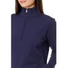 TravisMathew womens Cloud 1/2 Zip(Navy)