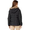 U.S. POLO ASSN. Faux Fur Hood Puffer Jacket(Black)