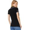 U.S. Polo Assn. Women’s Classic Stretch Pique Polo Shirt(Black)