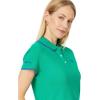 U.S. Polo Assn. Women’s Classic Stretch Pique Polo Shirt(Deep Green)
