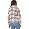 Zip-Front Printed Jacket by Avec Les Filles(Navy/Pink/Cream Plaid)