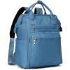 Baggallini Chelsea Laptop Backpack, Cornflower Twill(Cornflower Twill)