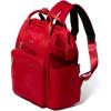 Baggallini Chelsea Laptop Backpack, Cornflower Twill(Crimson Red Twill)