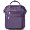 Baggallini Chelsea Laptop Backpack, Cornflower Twill(Deep Grape Twill)