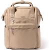 Baggallini Chelsea Laptop Backpack, Cornflower Twill(Taupe Twill)