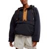 Free People womens In a Pillow Puffer Pullover(Black)