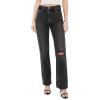 Levi’s Women’s Ribcage Full Length Jeans(Broken Sunset)