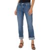 Liverpool Women’s Marley Girlfriend Cuffed Jeans(Grasslands)