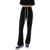SPLITS59 Women’s Raven Fleece Full-Length Sweatpants(Black)