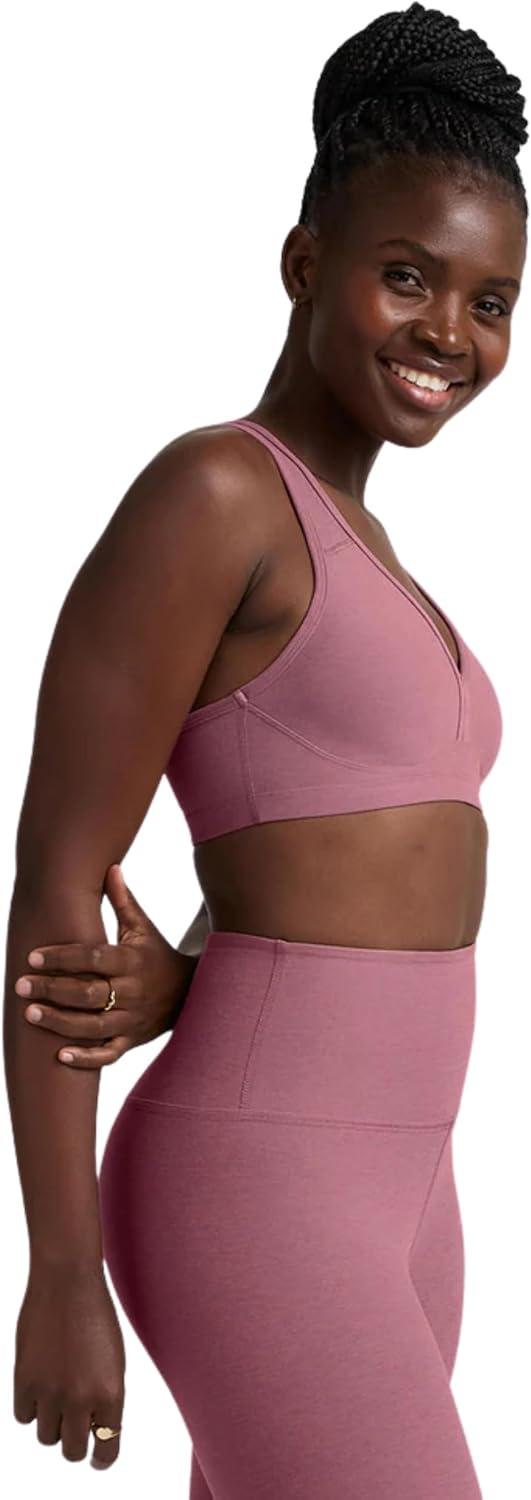 imageBeyond Yoga Womens Spacedye Lift Your Spirits BraOrchid Blossom Heather
