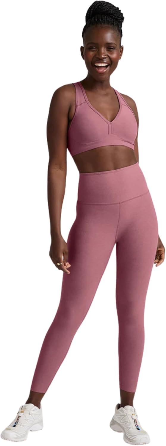 imageBeyond Yoga Womens Spacedye Lift Your Spirits BraOrchid Blossom Heather