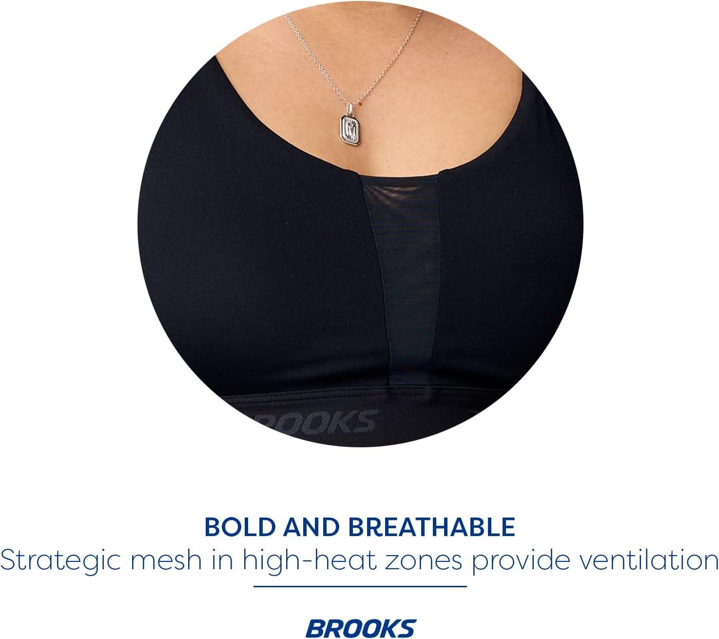 imageBrooks Womens Plunge 30 Sports Bra for Running Workouts ampamp SportsBlack